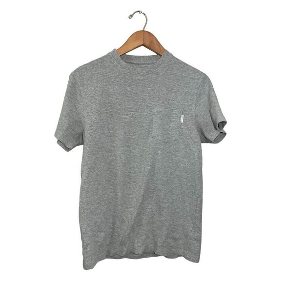 Peter Werth London Men's N.1 Gray Bowling Pocket T-Shirt Size US Small‎ Cotton - Picture 1 of 6